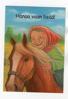 "HANAA VAAN LISÄÄ!" -KORTTI / Hörölä