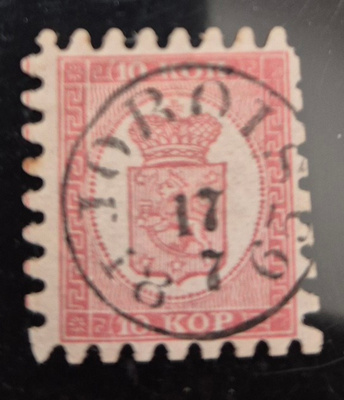 1860 10Kop loistoleimainen, Lape 200 euroa!