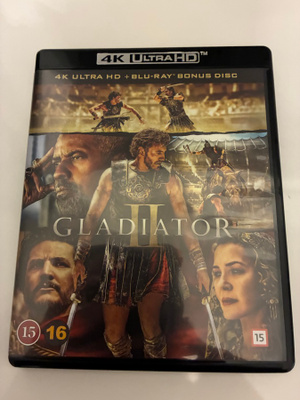 Gladiator 2 4k uhd + blu-ray