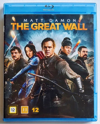 THE GREAT WALL – Suomi Blu-ray 2016; Matt Damon, Zhang Yimou