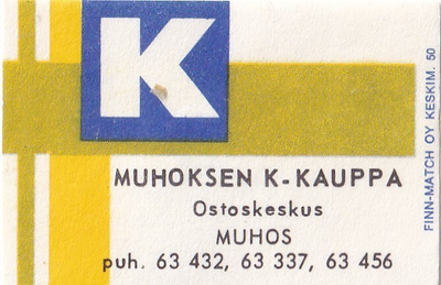 Muhos, Muhoksen kauppa   6/3