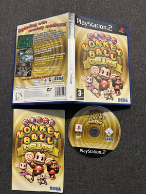 Super Monkey Ball Deluxe PS2 (Suomijulkaisu)