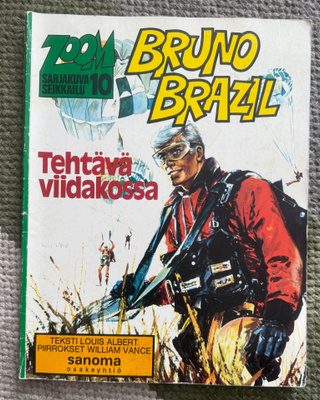 ZOOM SARJAKUVASEIKKAILU 10 / BRUNO BRAZIL - TEHTÄVÄ VIIDAKOS