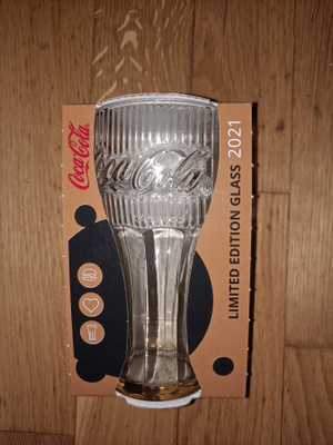 Cocacola Limited Edition glass 2021