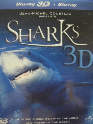 SHARKS 3D BLU-RAY