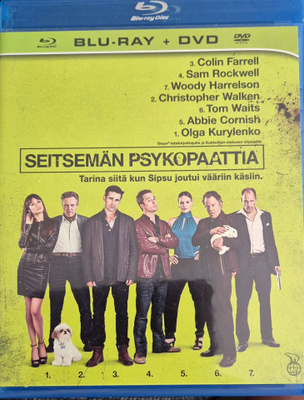 Seitsemän Psykopaattia  -Blu-Ray