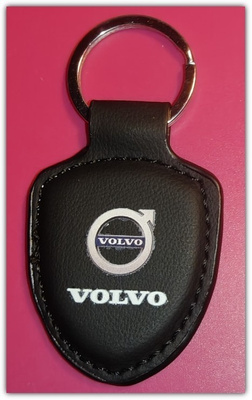 Pieni nahkainen Volvo avaimenperä