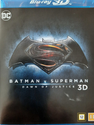 BATMAN V SUPERMAN DAWN OF JUSTICE BLU-RAY 3D + BLU-RAY