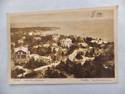 VANHA Postikortti hanko 1925
