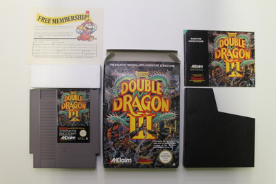 NES Double Dragon III: The Sacred Stones (PAL-A/UKV) (CIB)