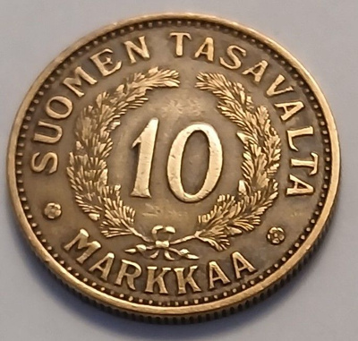 10 mk vuodelta 1935.