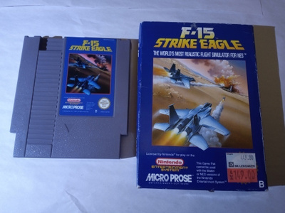 Nes F-15 Strike Eagles Scn/Swe