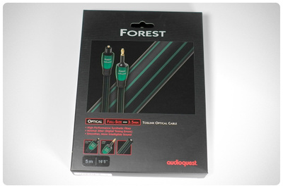 AUDIOQUEST Forest Optical Toslink–mini -kaapeli, 5 m