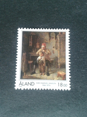 åland 1996 taiteilija K.E.Jansson 18mk**