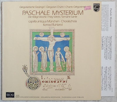 Capella Antiqua München PASCHALE MYSTERIUM – LP 1977 + liite