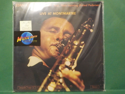 STAN GETZ QUARTET - LIVE AT MONTMARTRE M-/EX 2LP