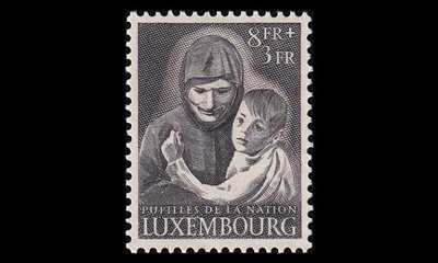 Luxemburg 472 * Sotaorpojen hyväksi 8+3 Fr (1950)