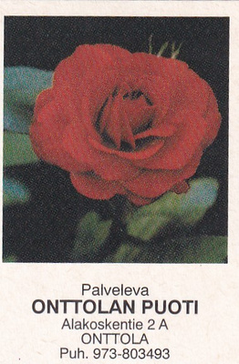 Onttola, Onttolan Puoti   s16