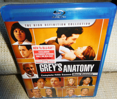 Greyn Anatomia kausi 5 [7x Blu-ray]