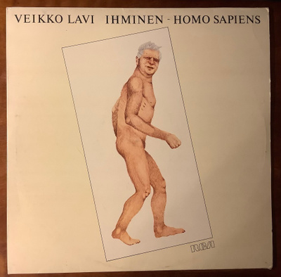 VEIKKO LAVI:” Ihminen- homo sapiens”, vinyyli