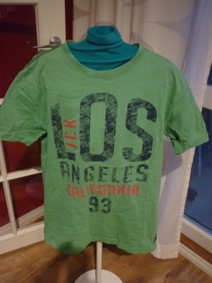 Vihreä Los Angeles t-paita kokoa M