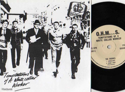 THE DRONES temptations of a white collar worker EP -1977- uk