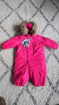 REIMATEC talvihaalari, 74 cm, vadelmanpun., *UUSI*