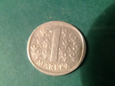 VANHA SUOMEN MARKKA KOLIKKO. 1972