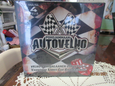 Pohojammaan Autovelho lautapeli. *uusi*