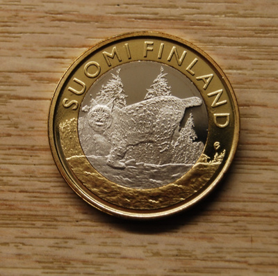 Suomi 2015 5 e. ilves Häme UNC