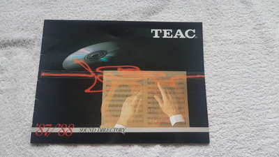TEAC 87/88 Vanha esite