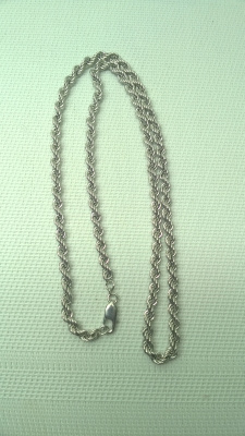 Cordell ketju, hopea 830, L 5,7 mm, P 70 cm, 32,5 g
