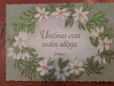 Unelmat ovat uuden alkuja