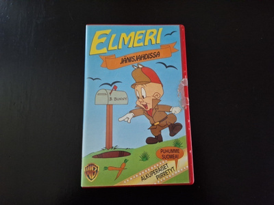 ELMERI - JÄNISJAHDISSA VHS kasetti