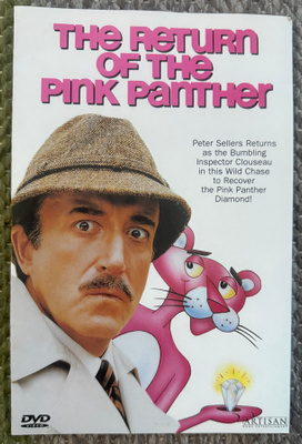 THE RETURN OF THE PINK PANTHER BOOKLET VIHKONEN