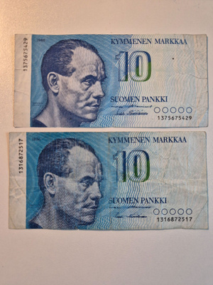 Suomi	1986	 10 markkaa  (14401)