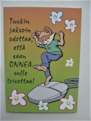 NO  769  -  TUSKIN JAKSOIN ODOTTAA, ETTÄ SAAN ONNEA .