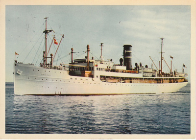 Postikortti, LAIVA  S / S ARIADNE