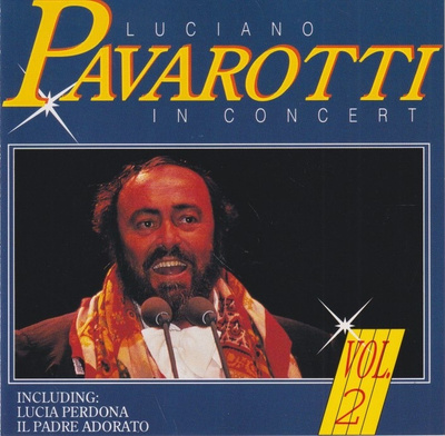 CD: Luciano Pavarotti in concert vol. 2