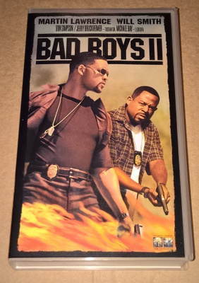 BAD BOYS II BAD BOYS 2 VHS