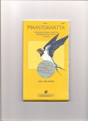 Maastokartta 1:50 000 Salahmi