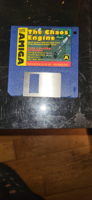Amiga disk A the chaos engine