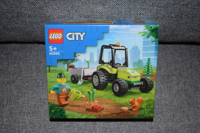 Lego 60390 puistotyöntekijän traktori