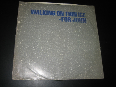John Lennon WALKING ON THIN ICE