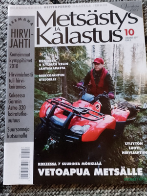Metsästys ja kalastus 10/2011