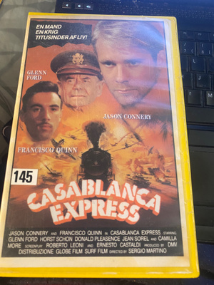 Casablanca Express (1989) VHS