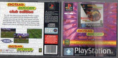 Actua Soccer Club Edition	(80 762)	k		PS1