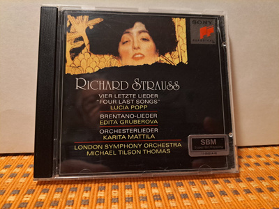 Strauss:Orchestral songs-Popp,Gruberova,Mattila,LSO&ThomasCD