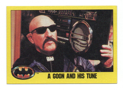 Purkkakuva BATMAN n:o 227 1989 A GOON AND HIS TUNE
