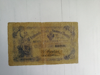 Suomi	1898	 10 markkaa  (14226)